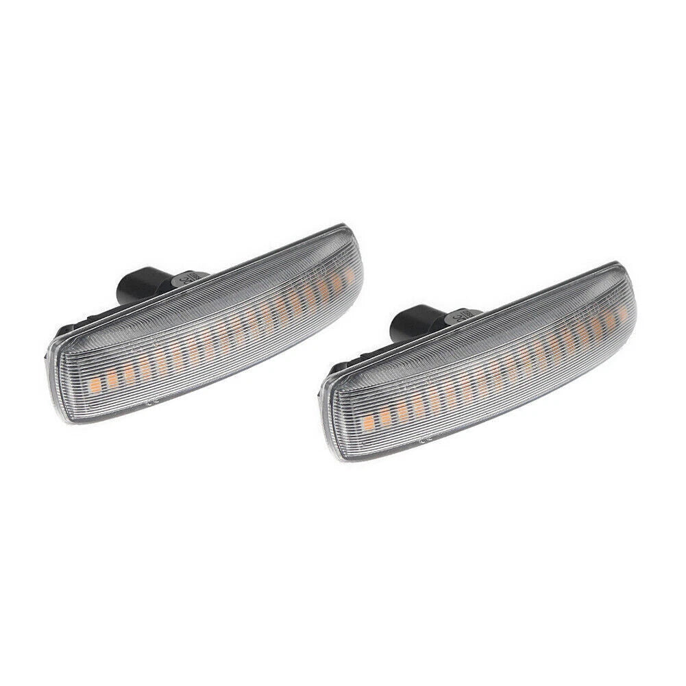 Amber LED Side Marker Lights for Range Rover Sport Discovery LR3 LR4 LR2 (2006-2013)
