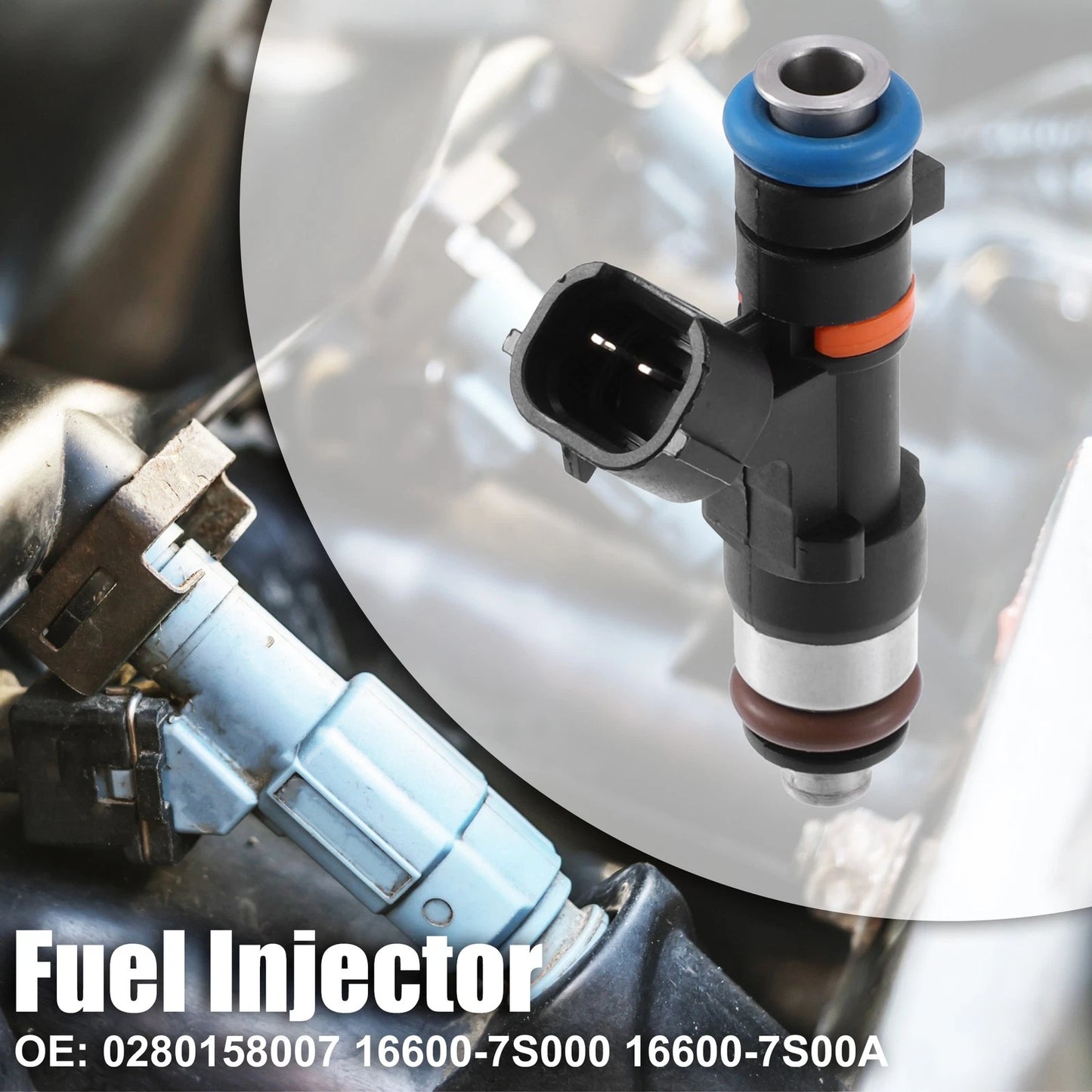 Fuel Injector Nozzle Flow Matched for Nissan Pathfinder, Xterra (2005-2015)
