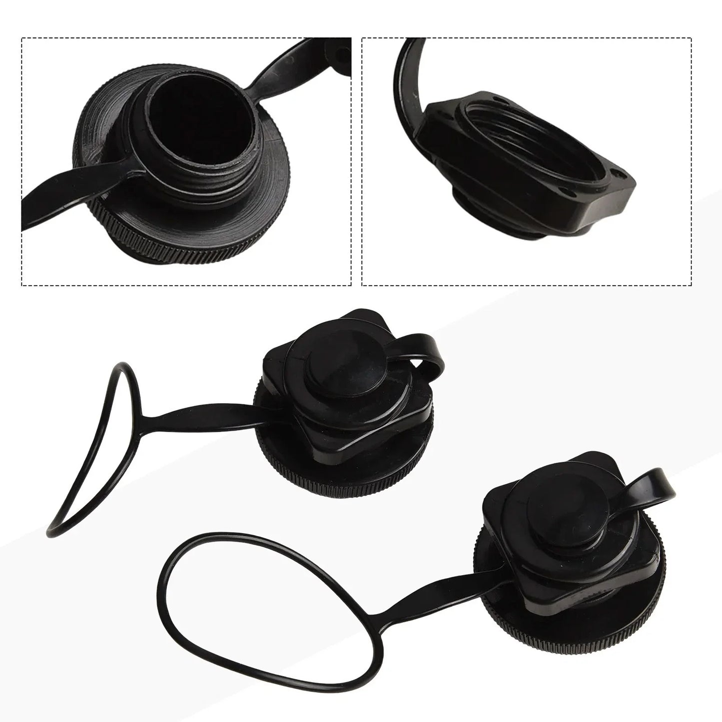 Innovative Design for Inflatable Boat Air Valve Replacements - Set of Two