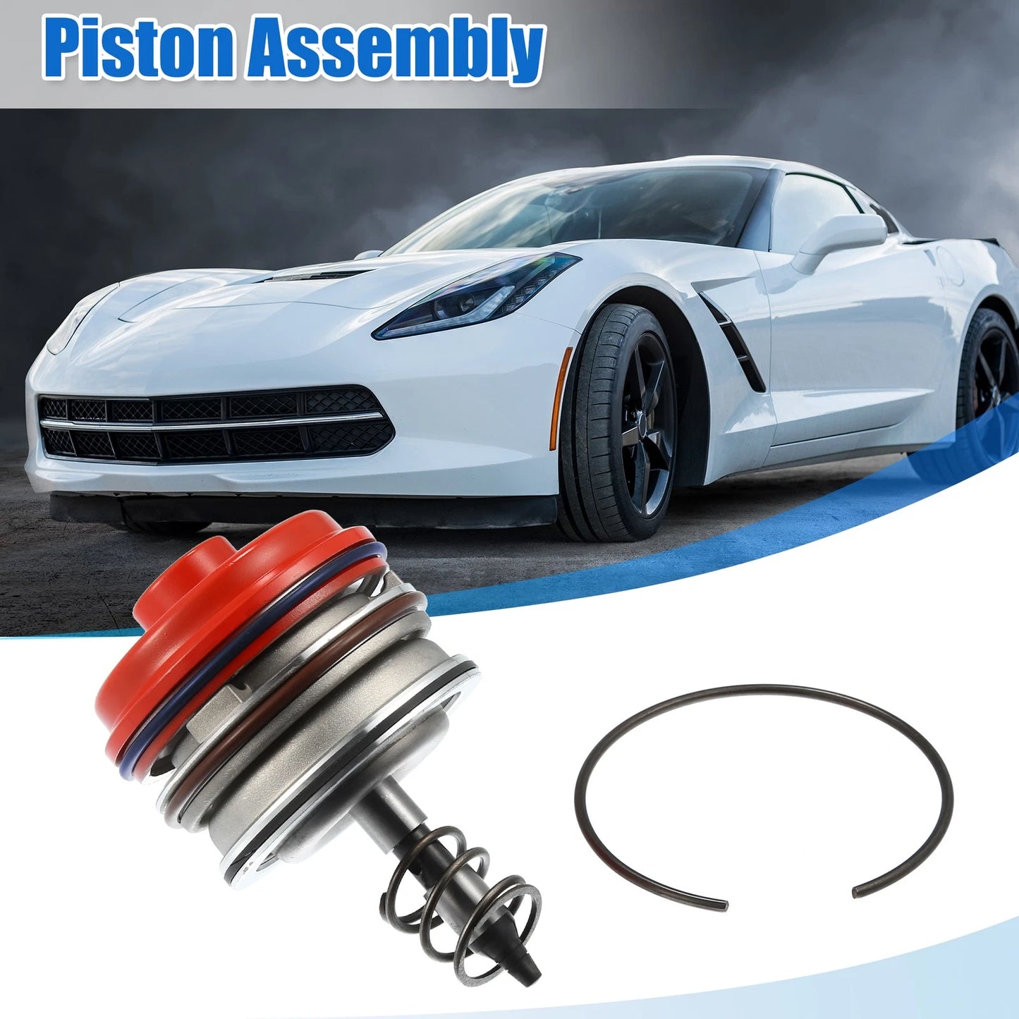 Servo Piston Assembly with Cover and Snap Ring for GMC Safari V6