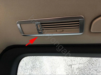 Matte Rear Air Vent Outlet A/C Cover Trim for Mercedes-Benz Vito Metris (2016-2020)