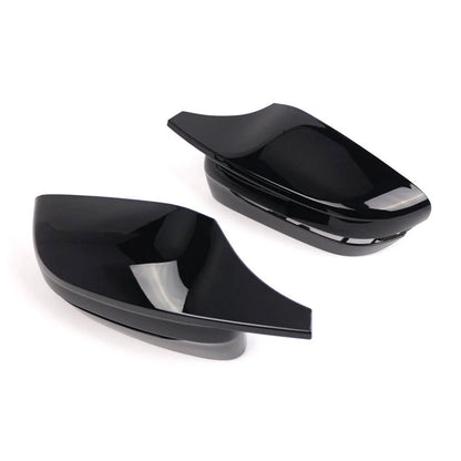 M Style Glossy Black Side Mirror Cover Caps for BMW 3 Series (2019–2023)