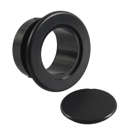 Black Table Umbrella Hole Ring Plug Cap Set for Outdoor Table Cover