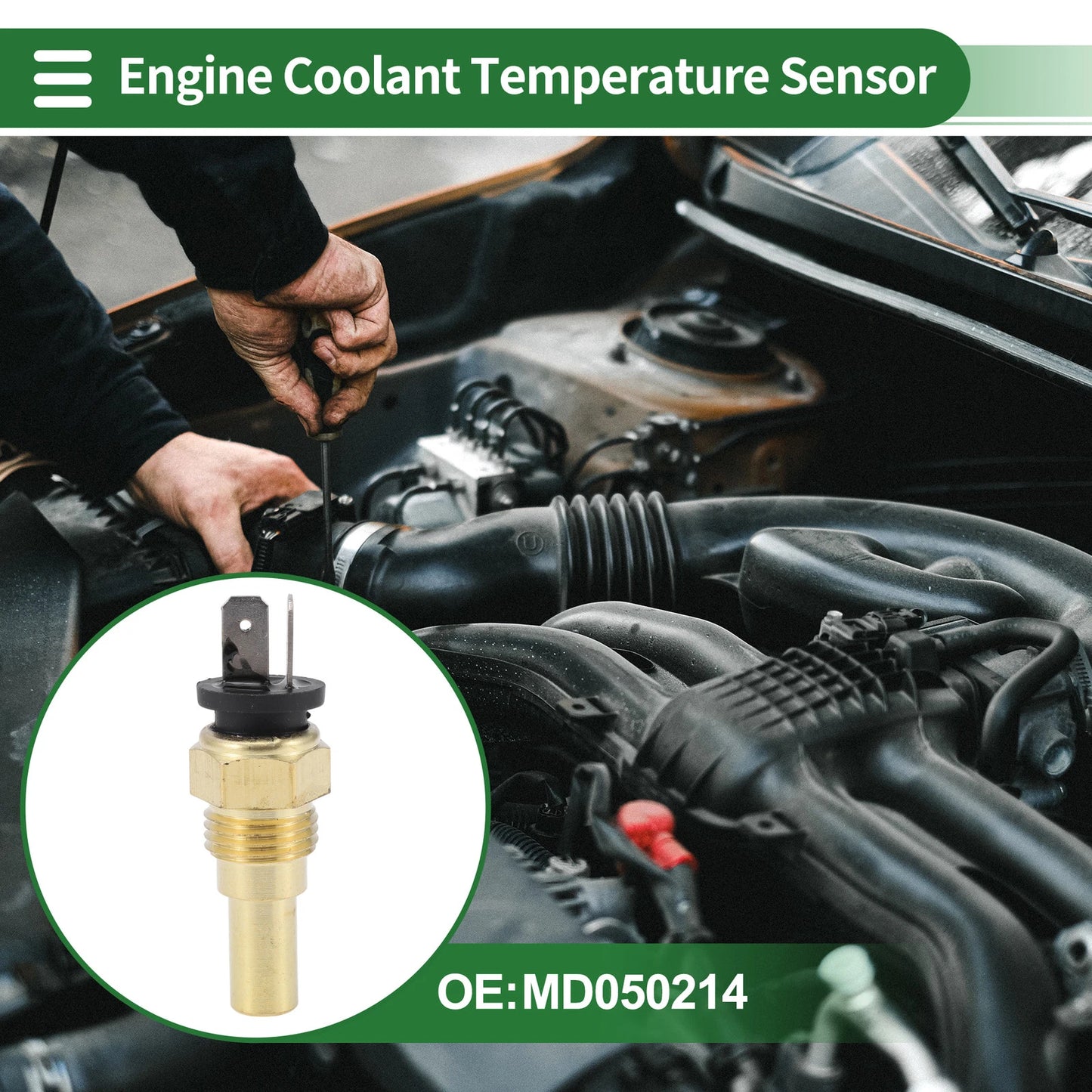 Engine Coolant Temperature Sensor for Mitsubishi Starwagon (2006)