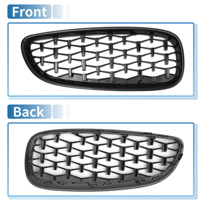 Front Hood Bumper Grille for BMW Z4 E89 (2009-2016) 2 x Grills