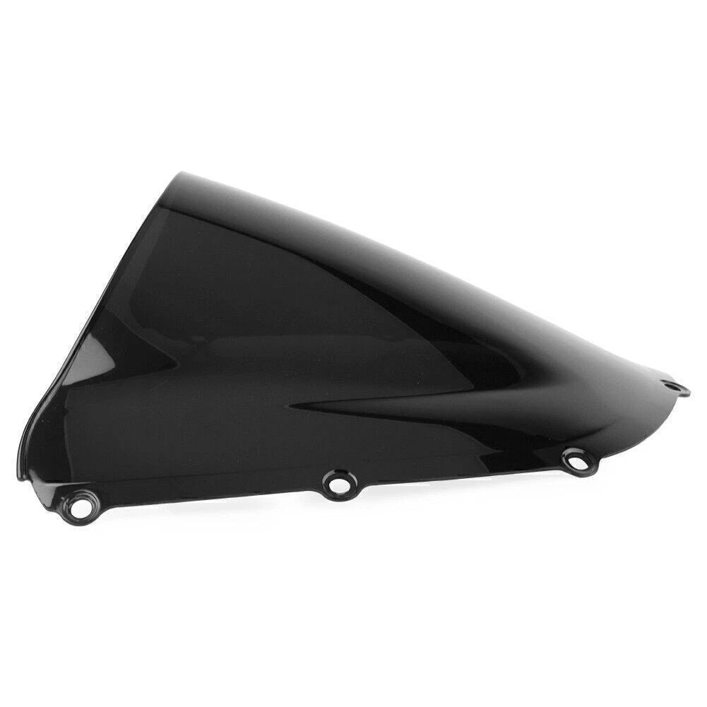 Double Bubble Windshield for Honda CBR954RR (2002-2003) - Black