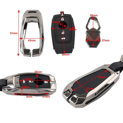 Key Fob Case Cover for Benz A B C E S Class CLA CLS GLC GLE GLS (All Years)