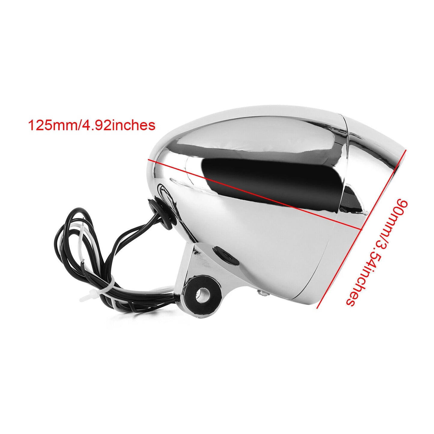 Angel Eye Headlight Fog Light for Harley Dyna Glide Bobber (2006-2023)