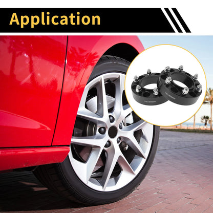 6x139.7mm Wheel Spacers 106.1mm M12x1.5 for Toyota 4Runner (89-23)