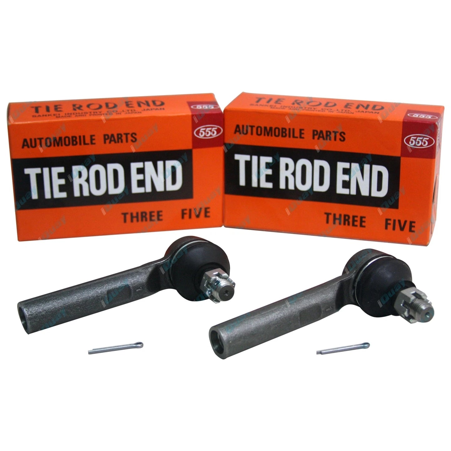 2 x Japan 555 Outer Tie Rod Ends for Toyota Prado GRJ120 KDJ120 KZJ120 RZJ120