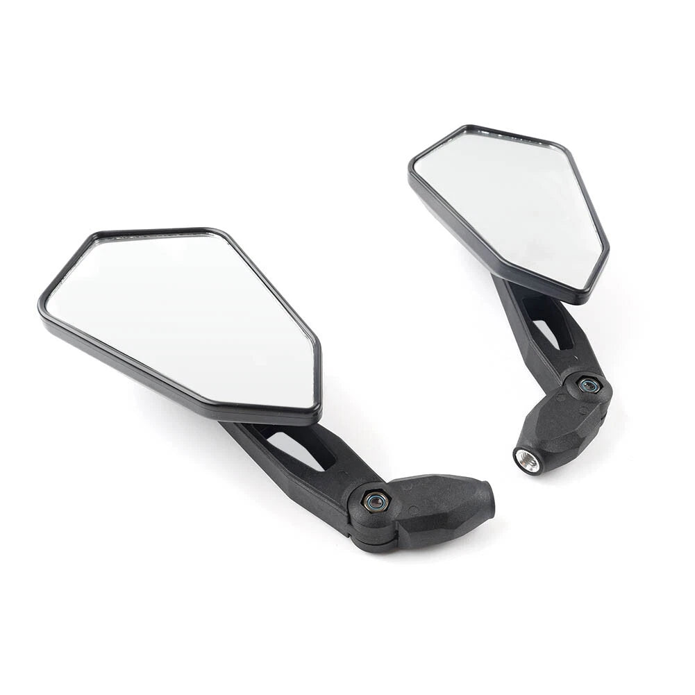 10mm Rear View Side Mirrors for Motorcycle Cruiser Chopper Scooter ATV