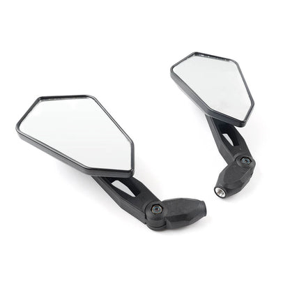 10mm Rear View Side Mirrors for Motorcycle Cruiser Chopper Scooter ATV