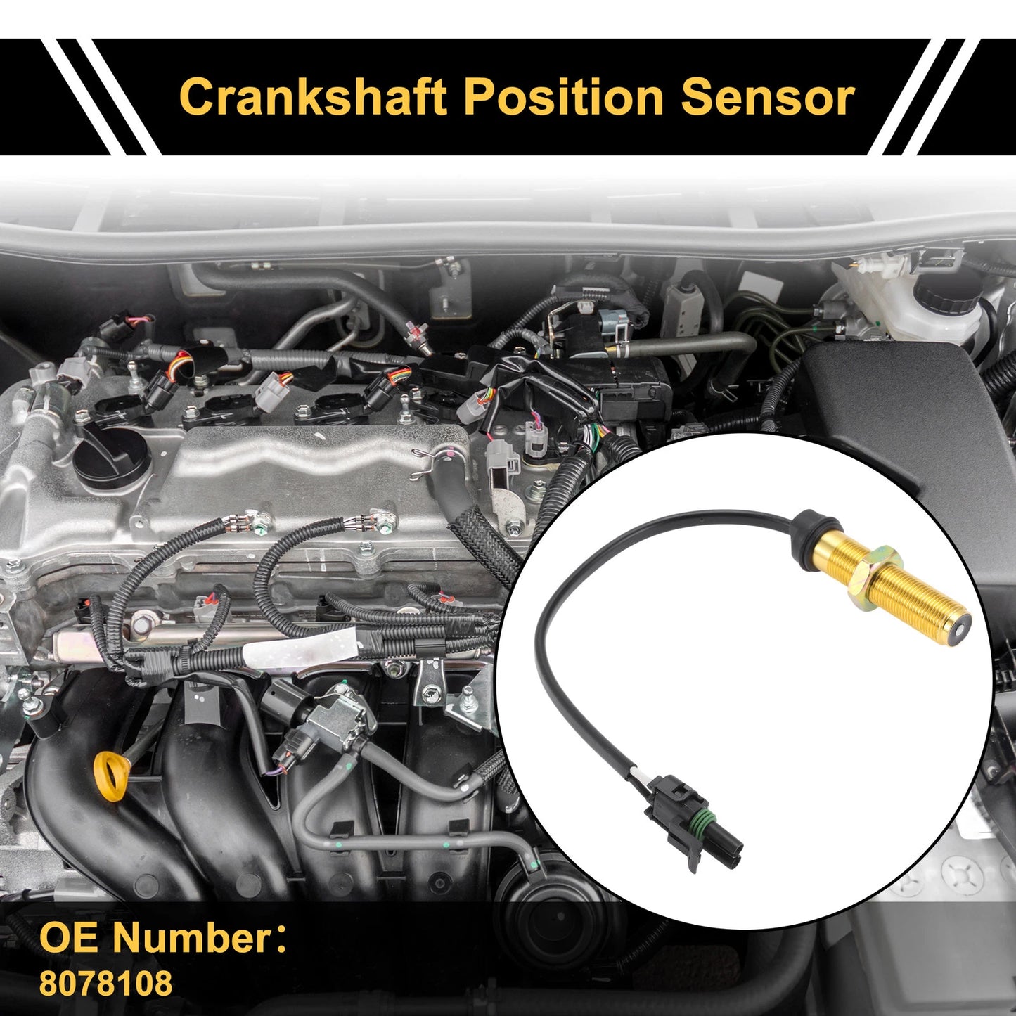 Crankshaft Position Sensor for Volvo WC (1996-1998)