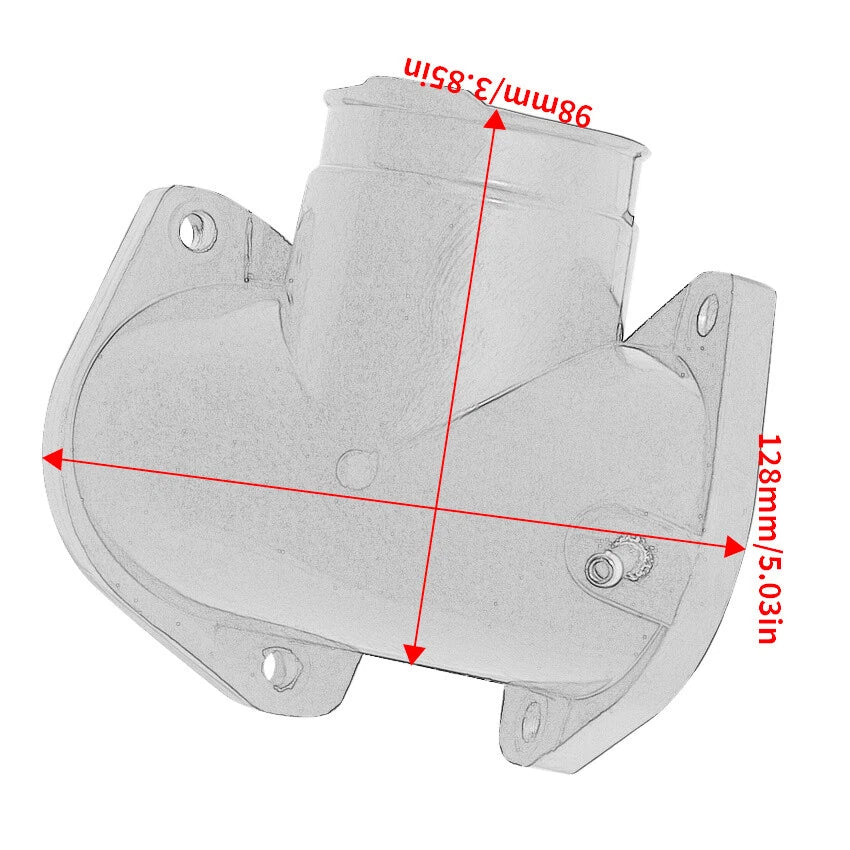 Carburetor Intake Manifold Boot for Yamaha XV1600 Road Star (1999-2007)