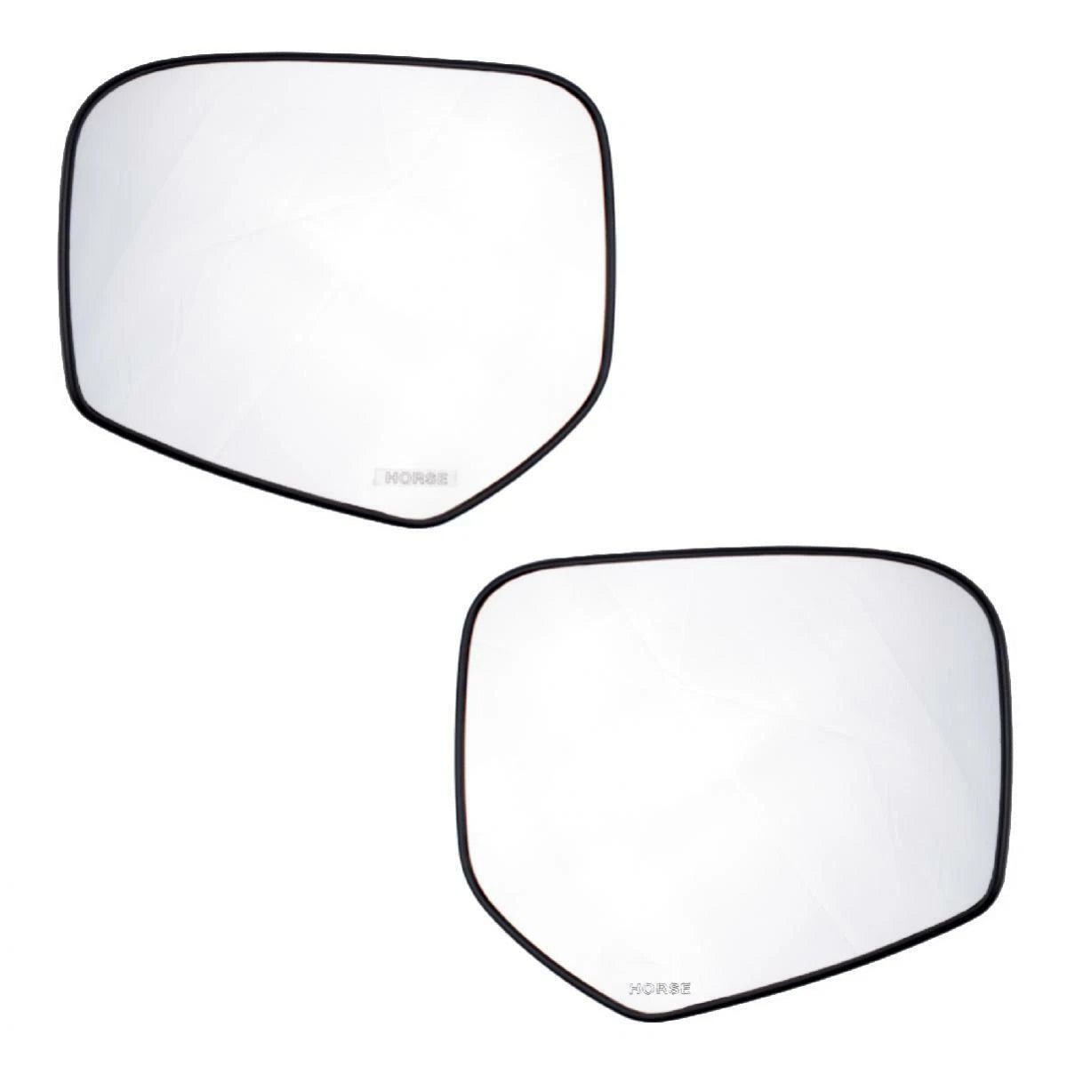Side Mirror Glass Lens Rear View Pair Fits Mitsubishi Triton L200 Pickup 2015-18