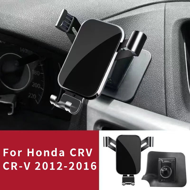 Dashboard Air Vent Mount Clip Gravity Phone Holder for Honda CR-V (2012–2016)