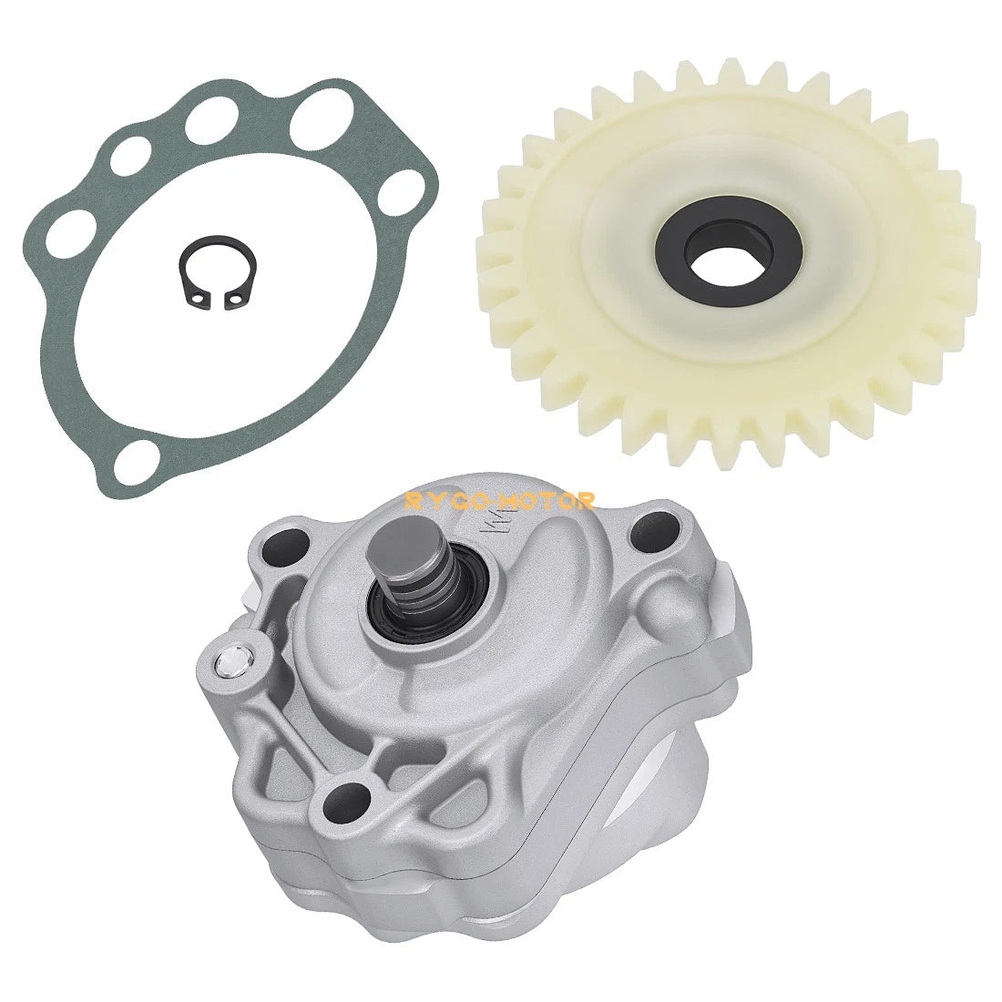 Oil Pump & Drive Gear w/ Gasket for Yamaha Raptor 660R (2001–2005)