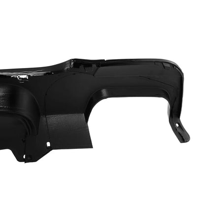 Gloss Black Rear Bumper Exhaust Diffuser Lip for 07-13 BMW E92 E93 M-Sport