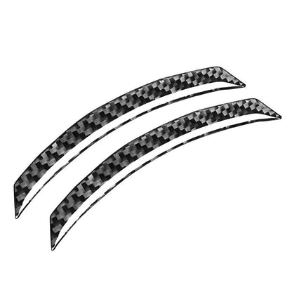 2 x Carbon Fiber Interior Door Air Condition Frame Trim for Nissan 350Z (2003-09)