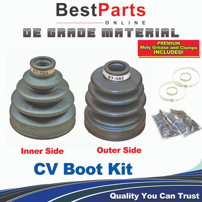 2 x CV Axle Boots for Chevrolet Tracker (1999–2004)