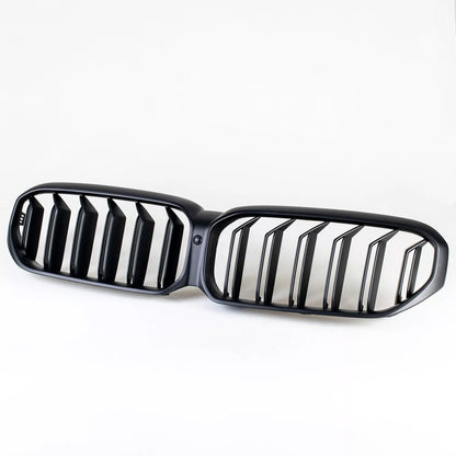 Matte Black Double Rib Grille for BMW G30 G31 (2021-2023)