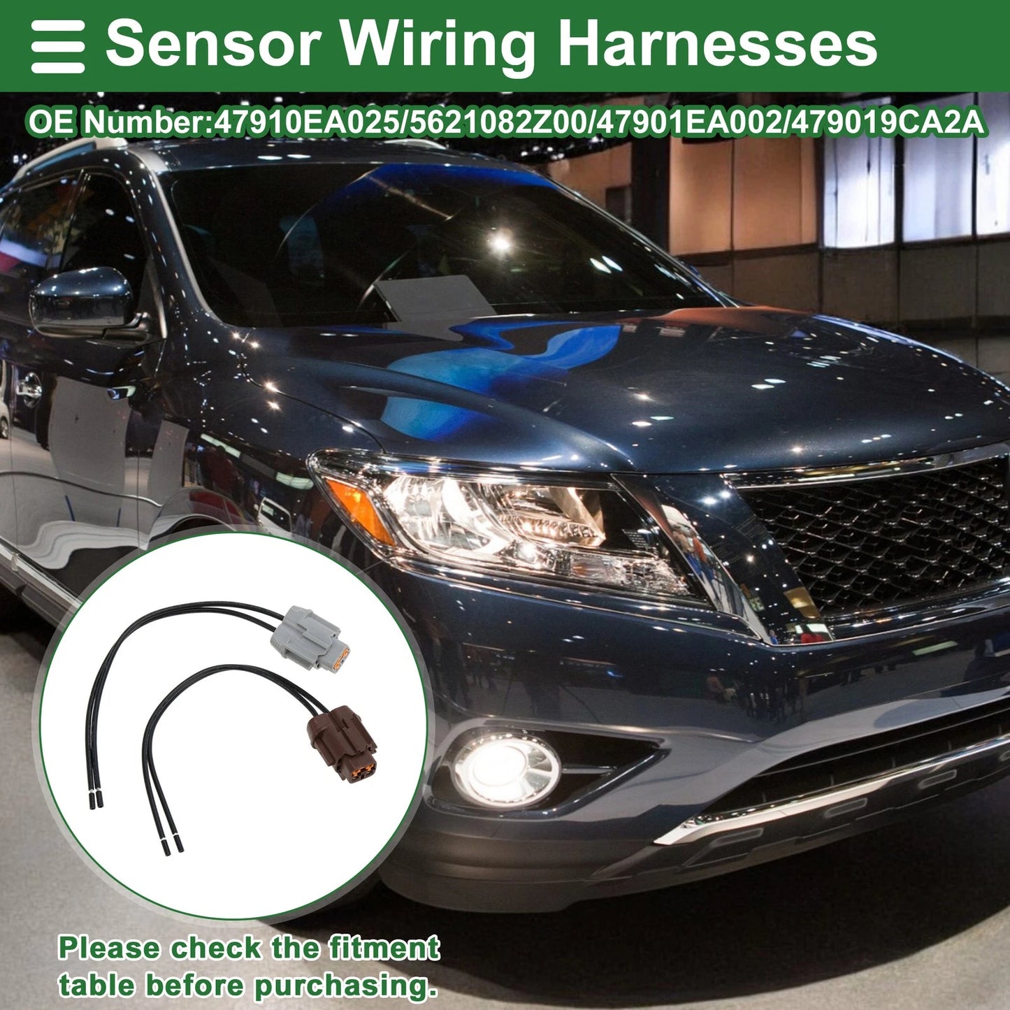 Sensor Wiring Harnesses for Infiniti G20 (2001 - 2002)