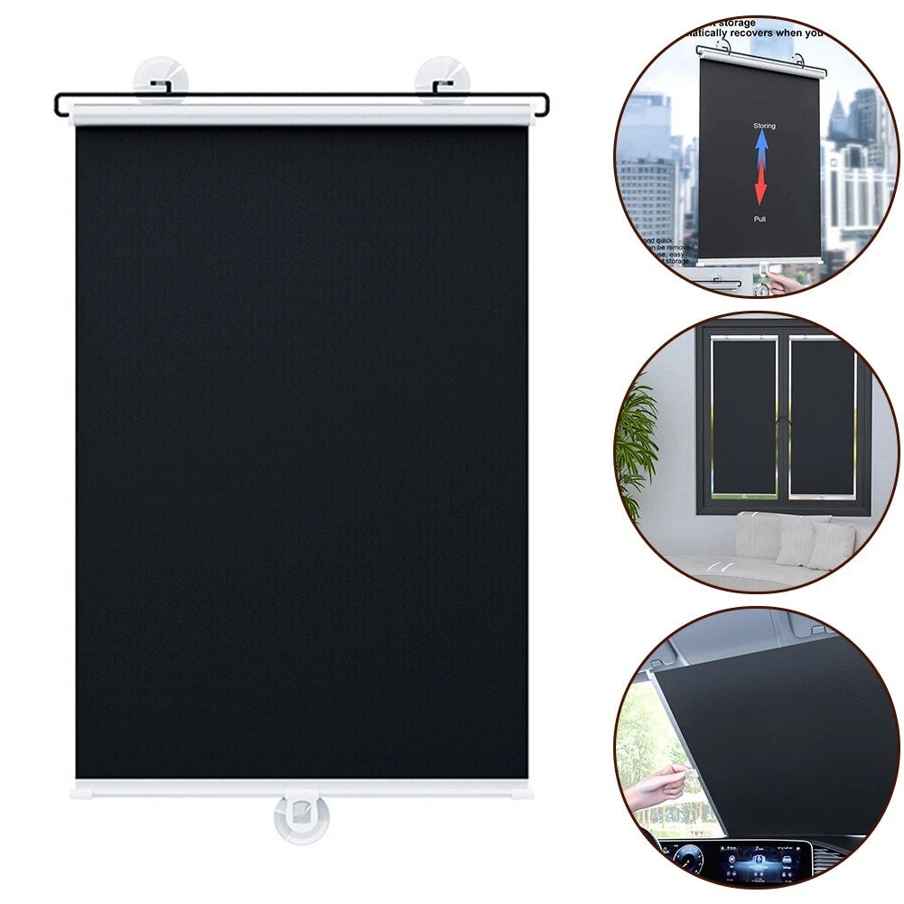 Sunshade / One Size / Roller Blind Sun Visor for All Cars