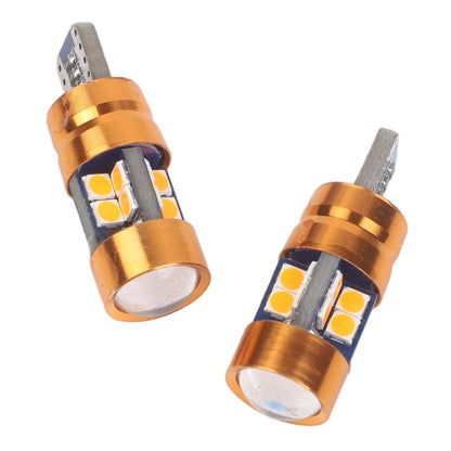 Pair Amber Car Position Parking Lights LED Bulbs for Car