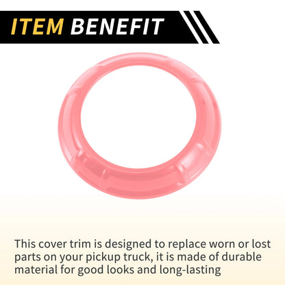 AC Vent Dashboard Decoration Rings for Jeep Wrangler JK JKU (2011-2017) Pink