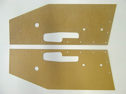 door panel cardboard for Jaguar E-type S2 Coupe (1968–1971)