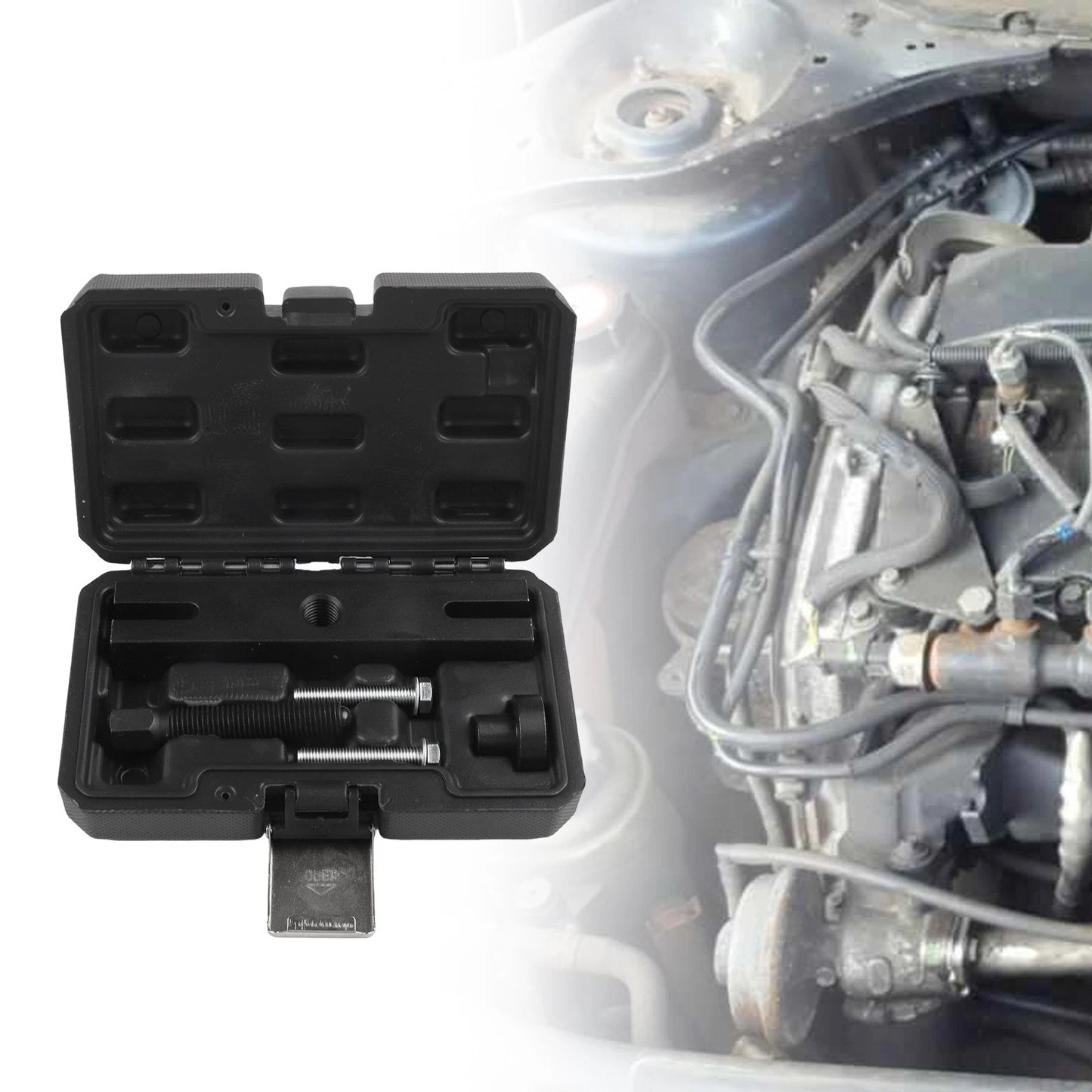 Crankshaft Pulley Removal Tool Set for Ford EcoBlue 2.0 TDCi (2016–2021)
