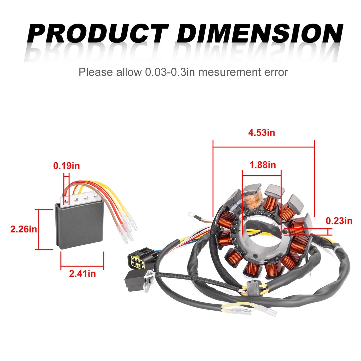Stator Regulator Rectifier O-ring Kit for Polaris Ranger 500 6x6/4x4 (1999-2001)