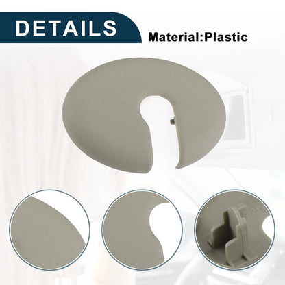 Makeup Mirror Cover for Scion - Grey (Fits Various Models)