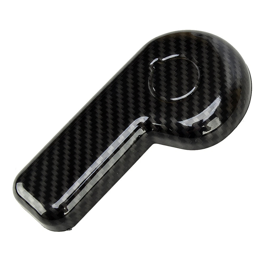 Carbon Look Engine Hood Switch Button Cover Trim for Ford Mustang (2015-2021)