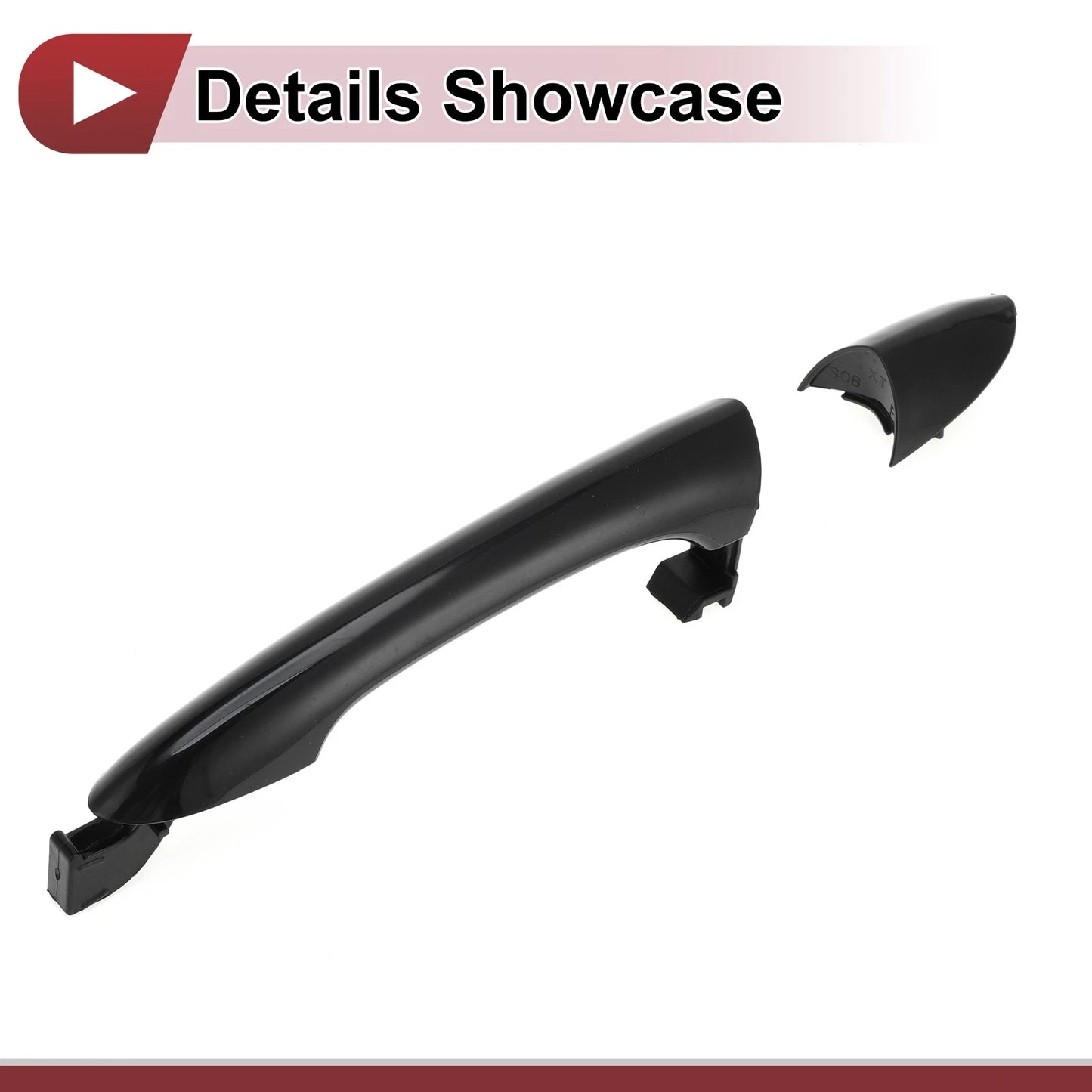 Car Door Handle Grip for Hyundai Sonata 2011-2014 Front Right Black