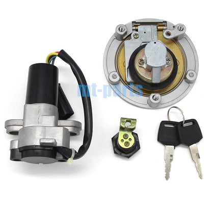 Ignition Key Switch & Fuel Tank Cap Lock Set for Ducati 848 1098 1198 (2008-2013)