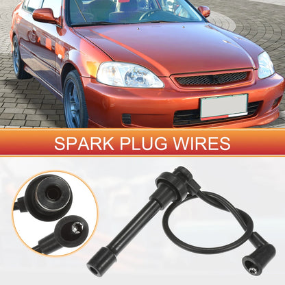 4 Pcs Spark Plug Wire Ignition Coil Cable for Honda Civic (1992-1999)
