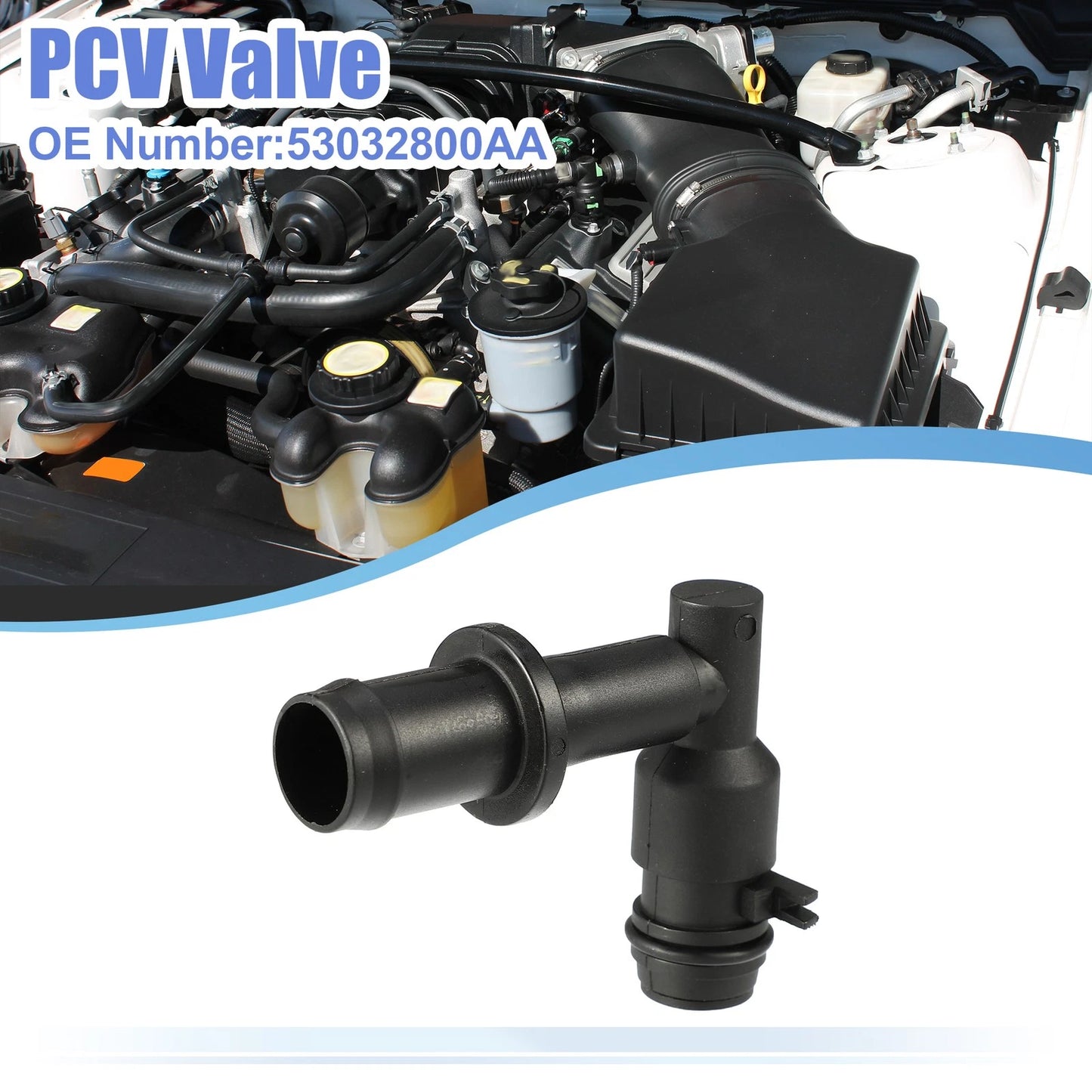 PCV Valve Fitting for Jeep & Dodge (2002-2023)