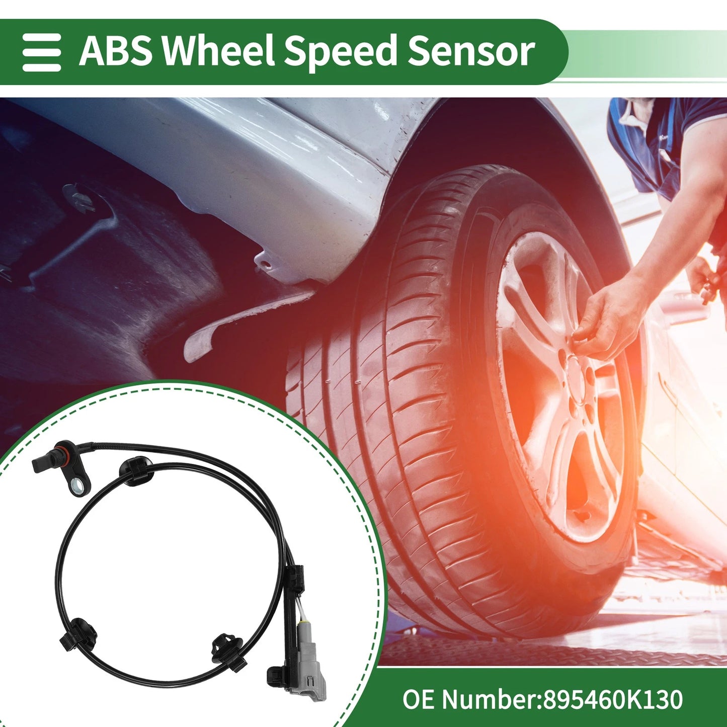 ABS Wheel Speed Sensor for Toyota Fortuner Rear Left