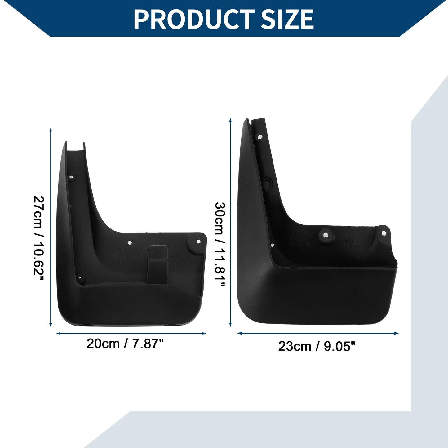 Mud Flaps Splash Guards for BMW 5 Series E60 (2005-2010)
