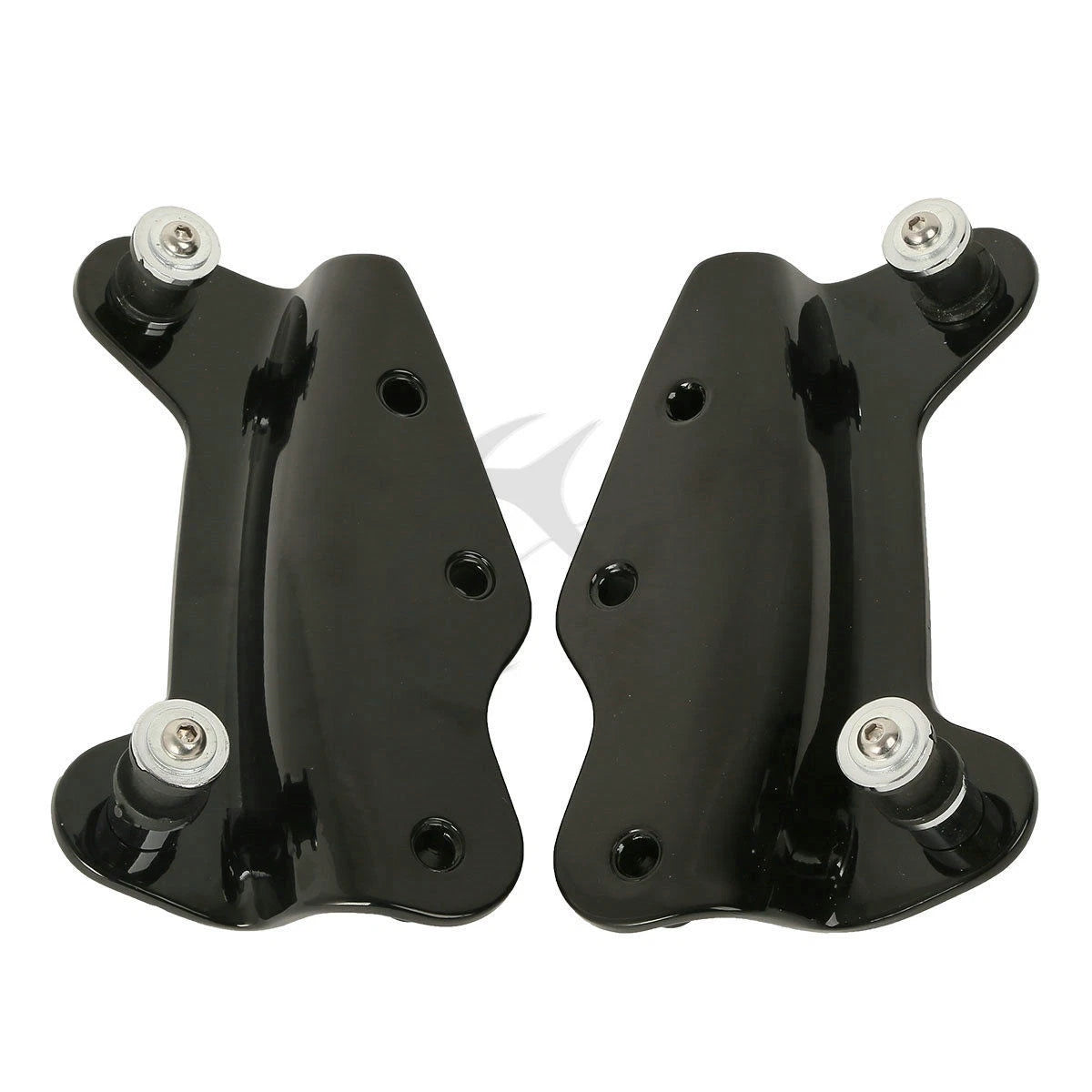 Backrest Sissy Bar Dock Hardware Luggage Rack for Harley Touring (2009-2013)
