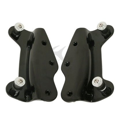 Backrest Sissy Bar Dock Hardware Luggage Rack for Harley Touring (2009-2013)
