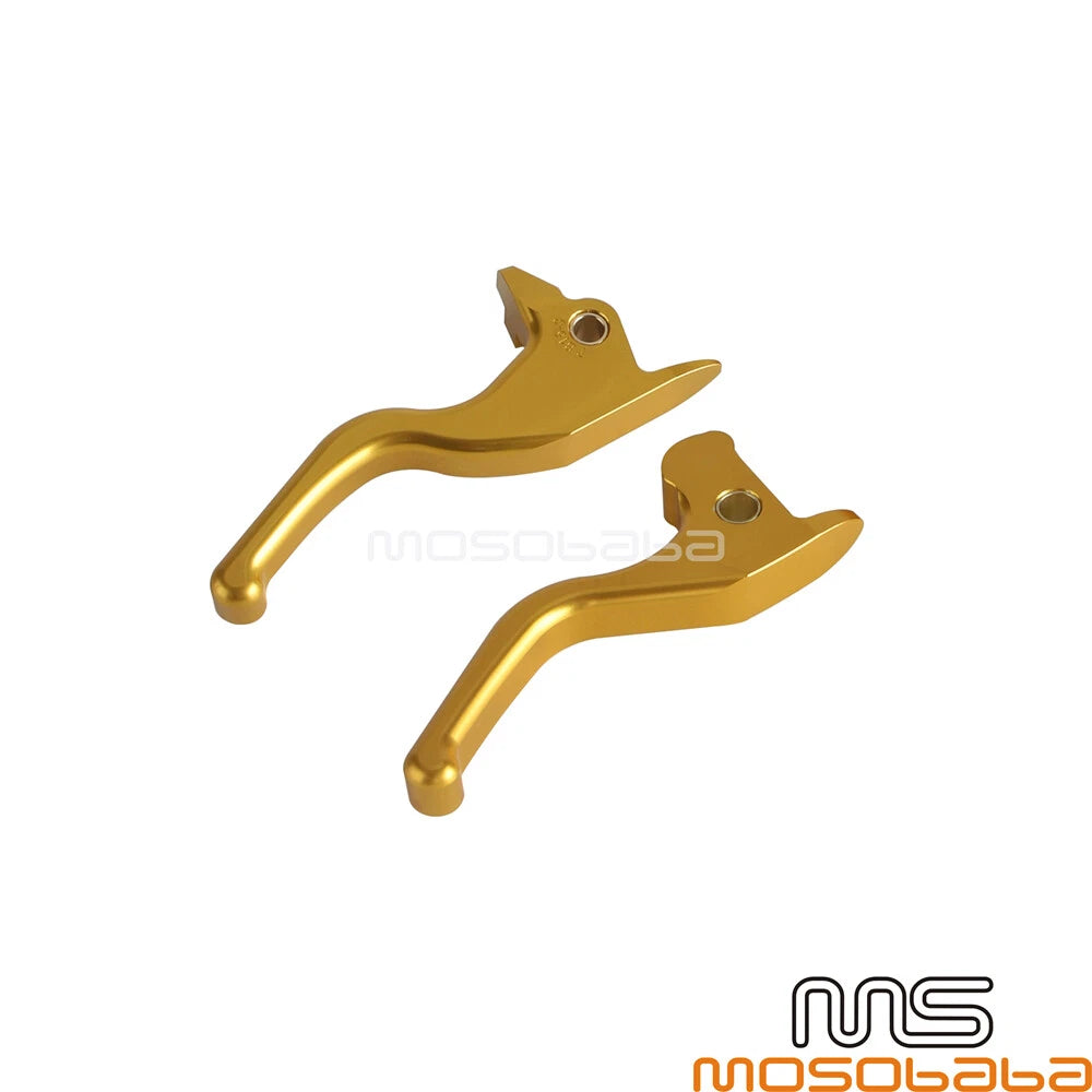 3 Finger Brake Clutch Lever Kit for Harley Softail Fat Boy FLSTFBS/FLSS
