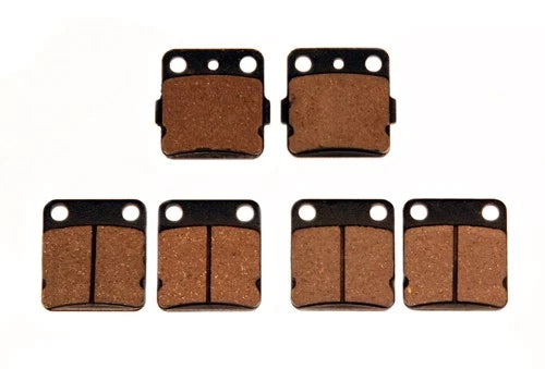 Front & Rear Semi-Metallic Brake Pads for Yamaha Wolverine 350 4x4 (1995–2005)
