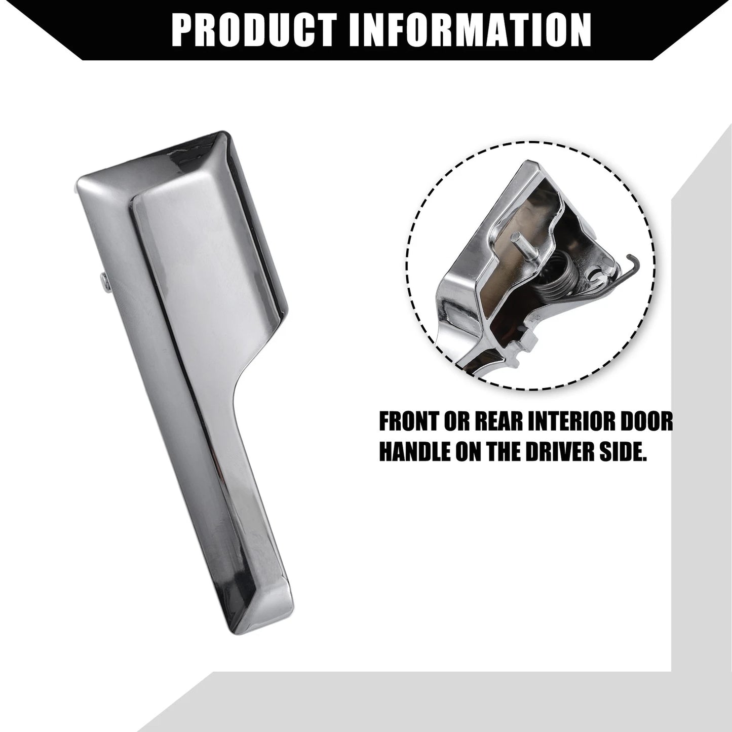 Interior Door Handle for Ford Expedition Left Driver Side (2003-2006)