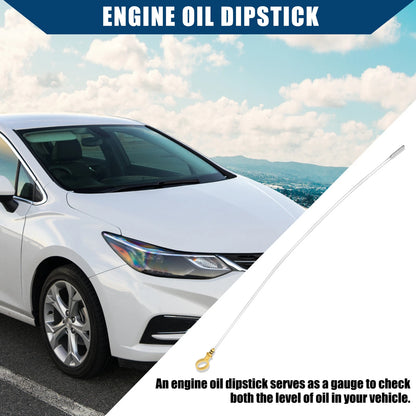 Engine Oil Level Indicator Dipstick for Chevrolet Caprice Metal Yellow