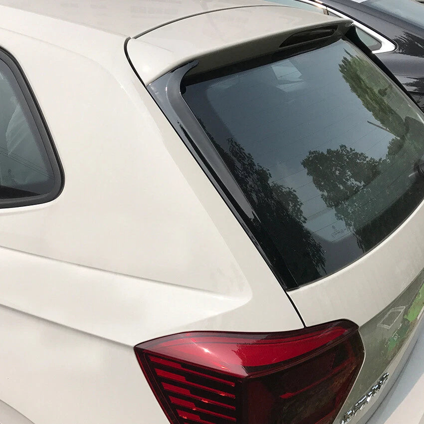 2 x Rear Window Side Canard Spoilers for VW Polo MK6 (2018-2020)