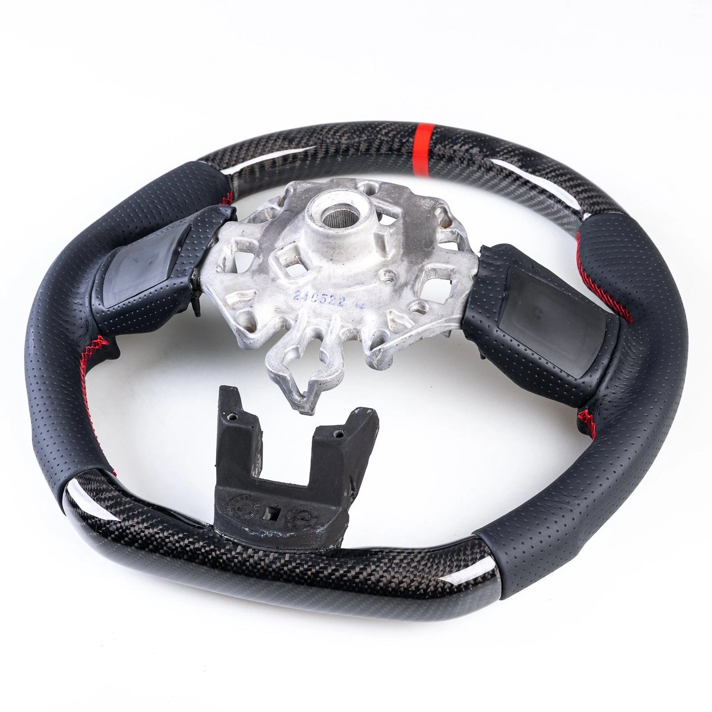 Carbon Flat Bottom Leather Steering Wheel for Mini F54 F55 F56 F57 (2021-)