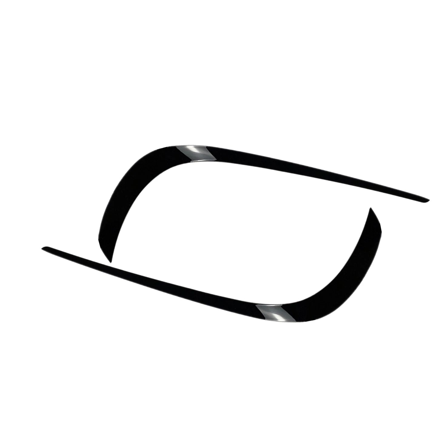 2 x Front Bumper Side Spoiler Trim for Mercedes Benz E Class S212 (2013-2015)