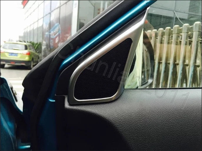 Interior Front Door Triangle Stereo Speaker Cover Trim for Suzuki VITARA (2018-2023)
